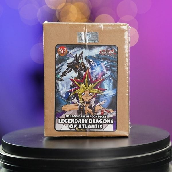 Hộp thẻ bài Yugioh Legendary Dragons of Atlantis Deck - Legendary Dragon Decks LEDD A - Chính hãng M2 DUEL Store