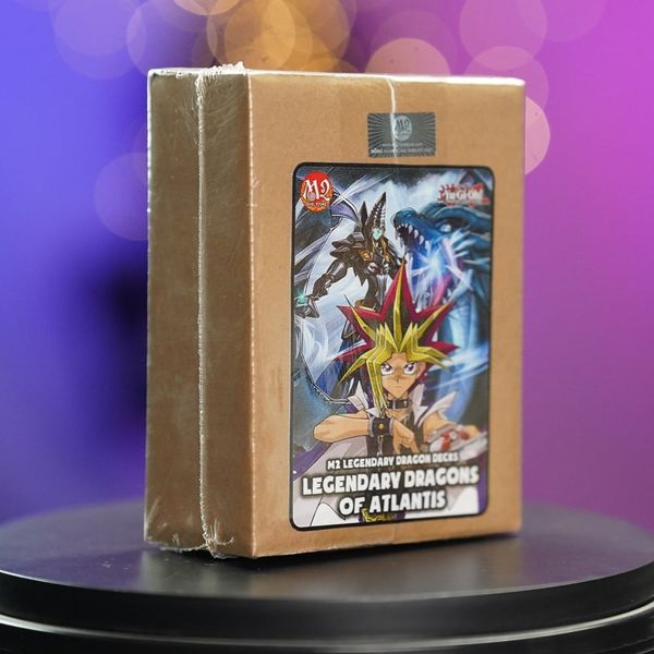 Hộp thẻ bài Yugioh Legendary Dragons of Atlantis Deck - Legendary Dragon Decks LEDD A - Chính hãng M2 DUEL Store