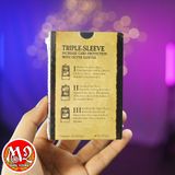 Bọc bài Standard Size Matte Outer Sleeve - Clear - Trong suốt - Chính Hãng Dragon Shield