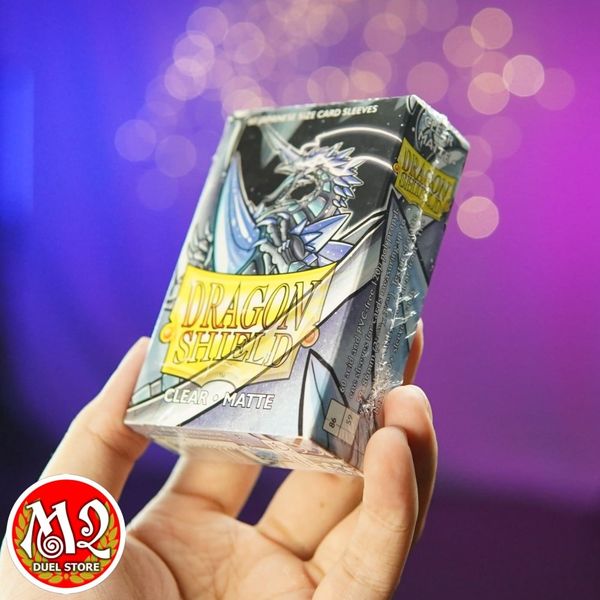 Bọc bài Japanese size Matte Sleeves - Clear - Trong suốt - Chính hãng Dragon Shield