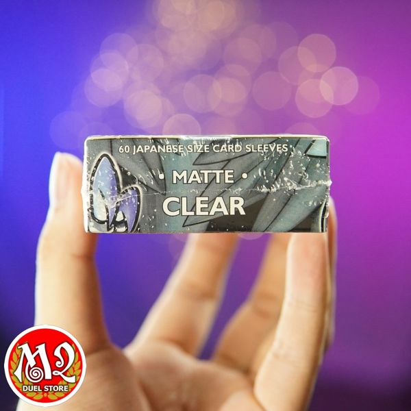 Bọc bài Japanese size Matte Sleeves - Clear - Trong suốt - Chính hãng Dragon Shield