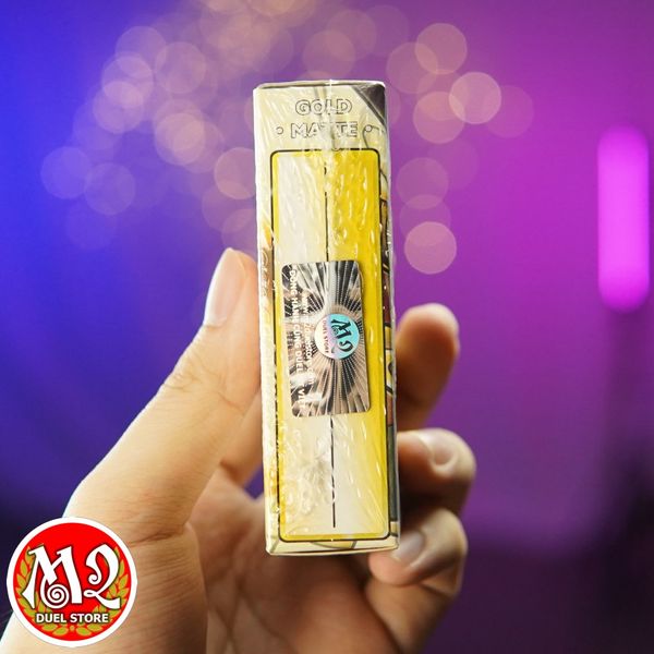 Bọc bài Japanese size Matte Sleeves - Gold - Vàng Thỏi - Chính hãng Dragon Shield