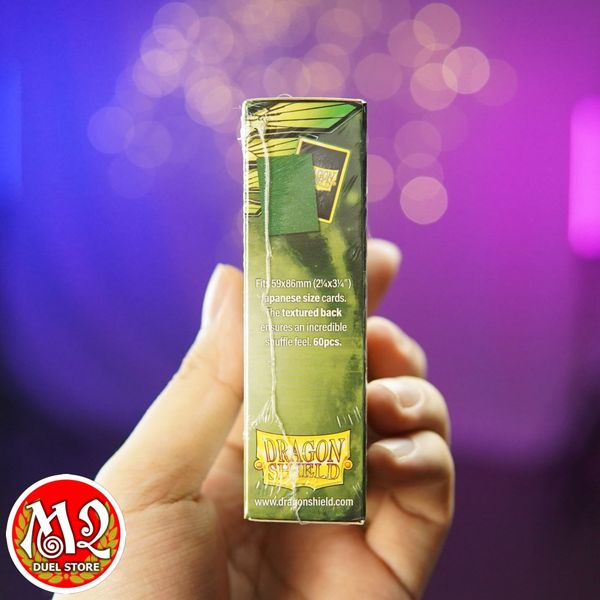 Bọc bài Japanese size Matte Sleeves - Emerald - Ngọc Lục Bảo - Chính hãng Dragon Shield