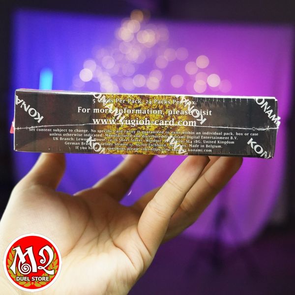 Hộp thẻ bài Yugioh Quarter Century Bonanza Booster Box - Rarity Collection RA03 Chính hãng Konami