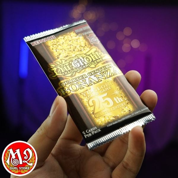 Hộp thẻ bài Yugioh Quarter Century Bonanza Booster Box - Rarity Collection RA03 Chính hãng Konami