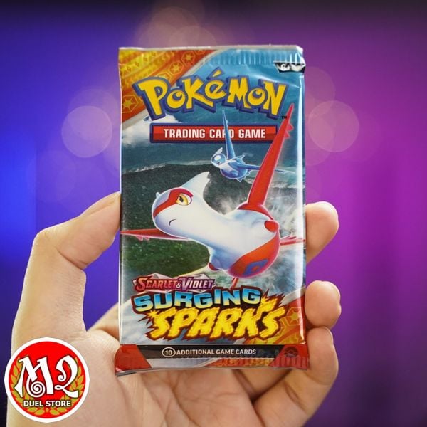 Gói thẻ bài Pokemon TCG Scarlet & Violet SURGING SPARKS Booster Pack - Chính hãng Nintendo