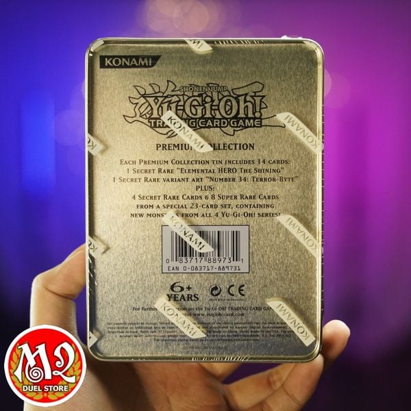 Hộp thẻ bài Yugioh 2012 Premium Collection Tin - PRC1 - Chính hãng Konami