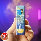 Bọc bài Japanese size Matte Sleeves - Sapphire - Xanh đá quý - Chính hãng Dragon Shield