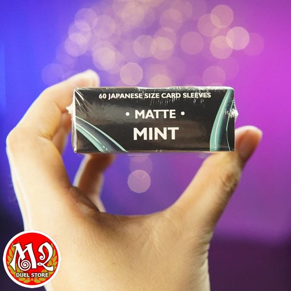 Bọc bài Japanese size Matte Sleeves - Mint - Bạc hà - Chính hãng Dragon Shield