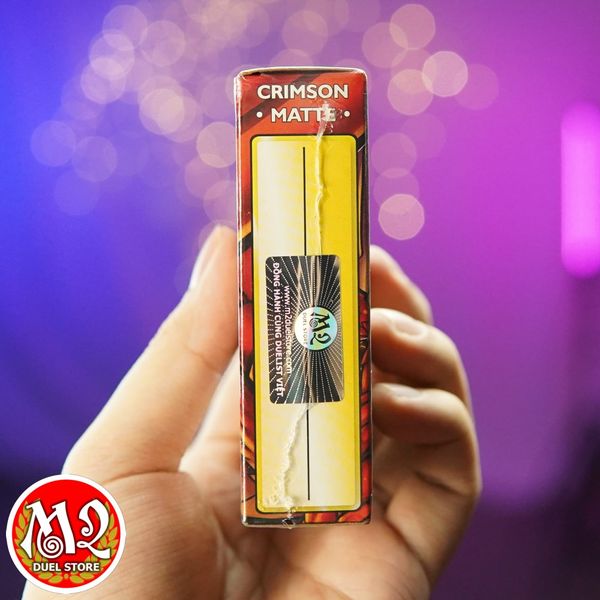 Bọc bài Japanese size Matte Sleeves - Crimson - Đỏ thắm - Chính hãng Dragon Shield