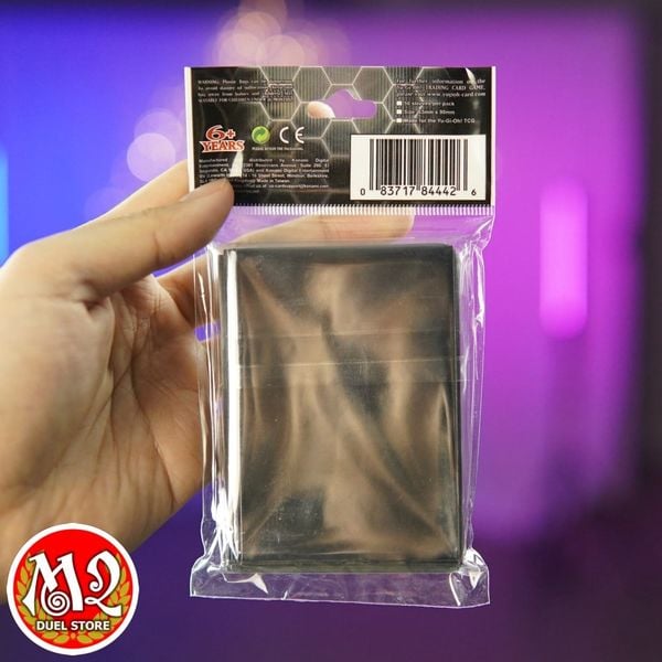 Bọc bài Yugioh Dark Hex Card Sleeves - Chính hãng Konami