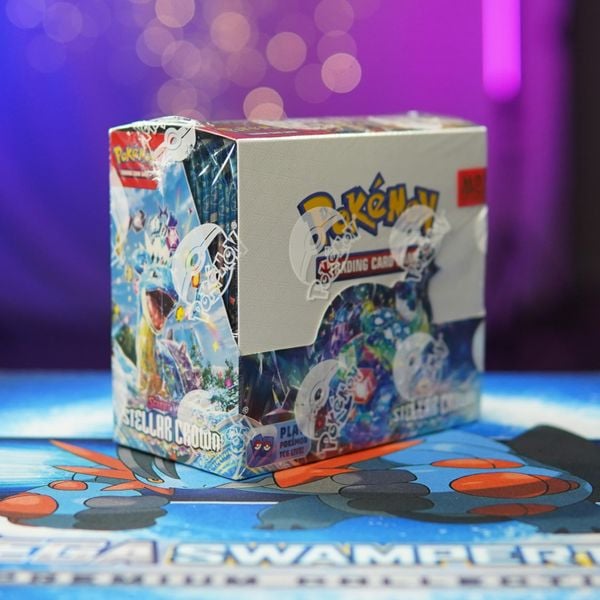 Hộp thẻ bài Pokemon TCG Scarlet & Violet STELLAR CROWN Booster Box - Chính hãng Nintendo