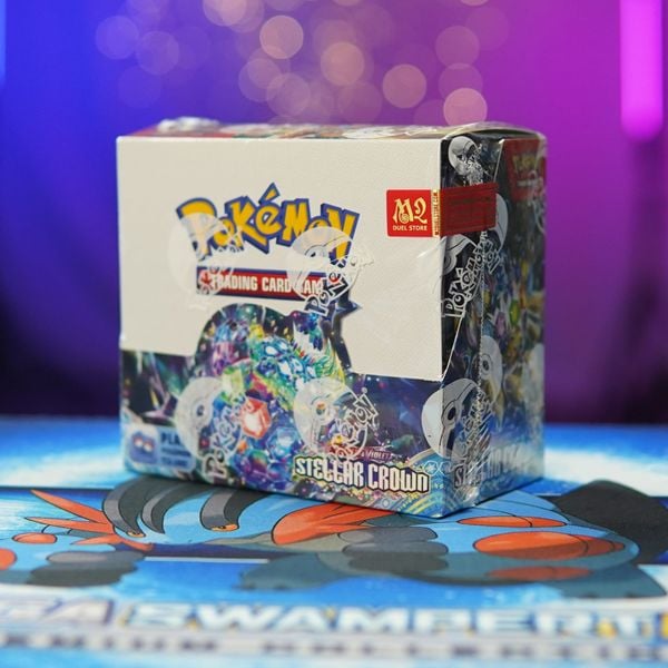 Hộp thẻ bài Pokemon TCG Scarlet & Violet STELLAR CROWN Booster Box - Chính hãng Nintendo