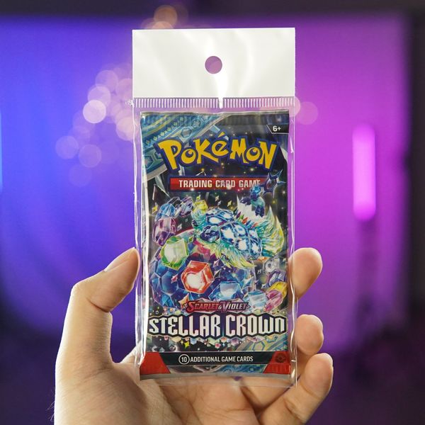 Gói thẻ bài Pokemon TCG Scarlet & Violet STELLAR CROWN Booster Pack - Chính hãng Nintendo