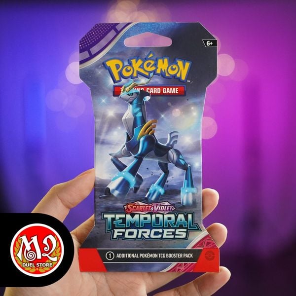 Gói thẻ bài Pokemon TCG Scarlet & Violet TEMPORAL FORCE - SLEEVED Booster Pack - Chính hãng Nintendo