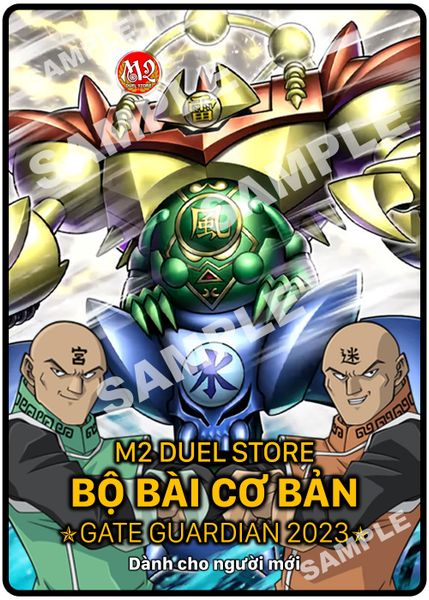 Hộp Thẻ Bài Yugioh Gate Guardian M2 Structure Deck - Tam Đại Ma Thần - Chính hãng M2 DUEL Store