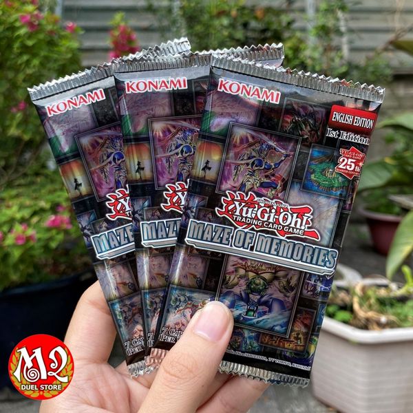 Gói thẻ bài Yugioh Maze of Memories Booster Pack - MAZE Chính hãng Konami