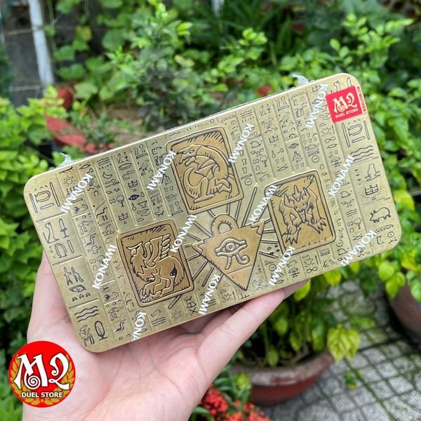 Hộp thẻ bài Yugioh 2022 Tin of the Pharaoh's Gods - Mega Tin Collection MP22 - Chính hãng Konami