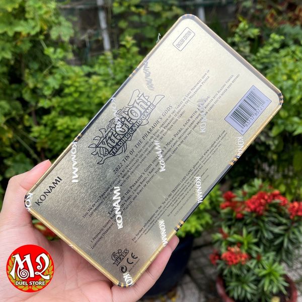 Hộp thẻ bài Yugioh 2022 Tin of the Pharaoh's Gods - Mega Tin Collection MP22 - Chính hãng Konami