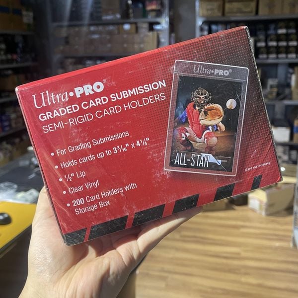 Bọc bài Semi-Rigid Card Holders - Chính hãng Ultra Pro (Không kèm lá bài bên trong)
