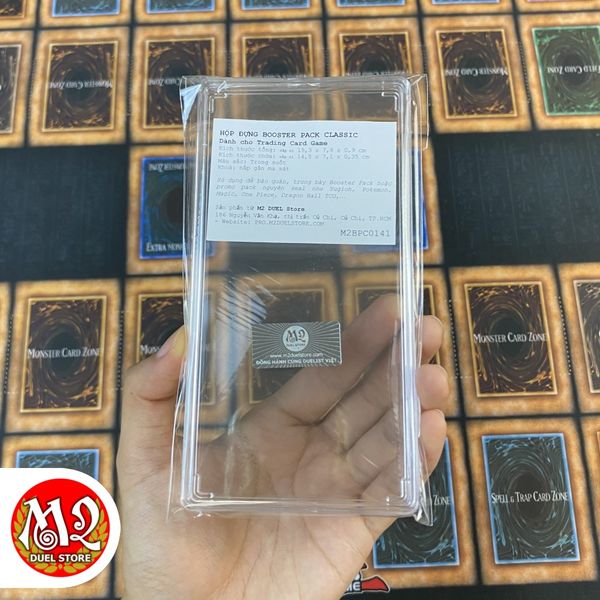 Hộp bảo vệ đựng Booster Pack CLASSIC - Chính hãng M2 DUEL Store (Không kèm lá bài bên trong)