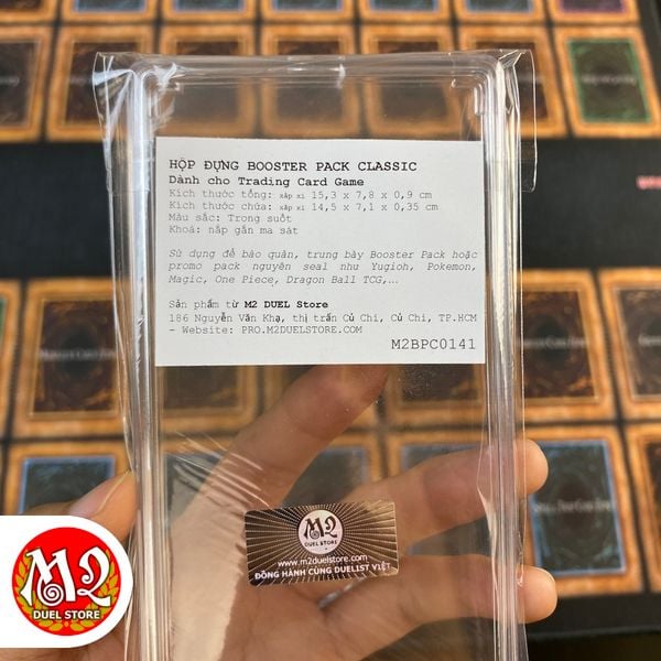 Hộp bảo vệ đựng Booster Pack CLASSIC - Chính hãng M2 DUEL Store (Không kèm lá bài bên trong)