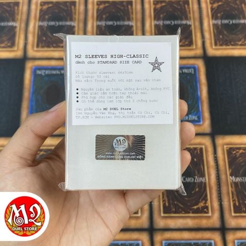 Bọc bài STANDARD size M2 High Classic Sleeves - Chính hãng M2 DUEL Store
