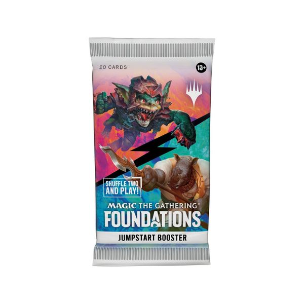 Hộp thẻ bài Magic The Gathering - Foundations - Jumpstart Booster Box - Chính hãng Wizards