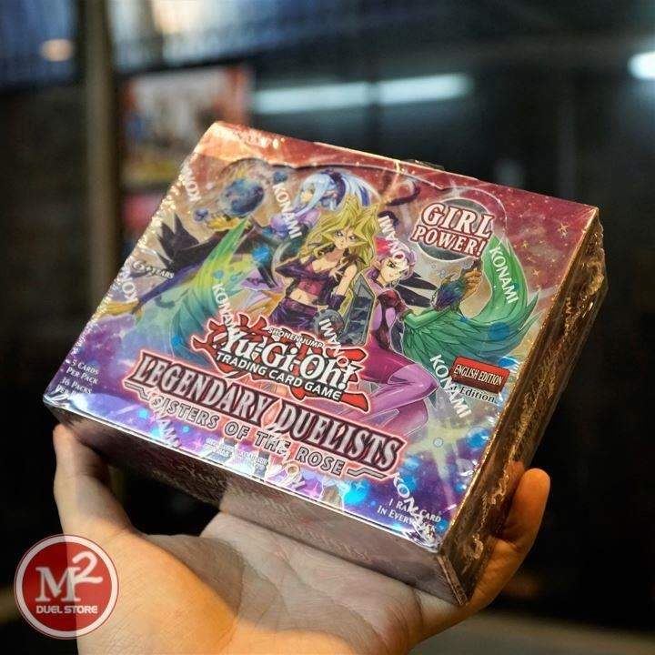 legendary duelist sisters of the rose booster box Amazon.com: yu-gi-oh! Legendary Duelists TCG: Sisters of The Rose Booster  Display (36) : Toys & Games