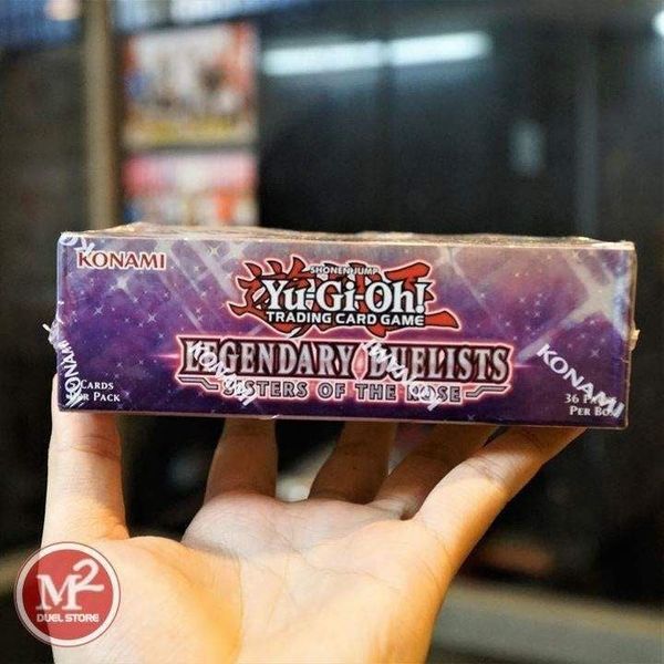 Hộp thẻ bài Yugioh Legendary Duelists: Sisters of the Rose Booster Box - LED4 Chính hãng Konami