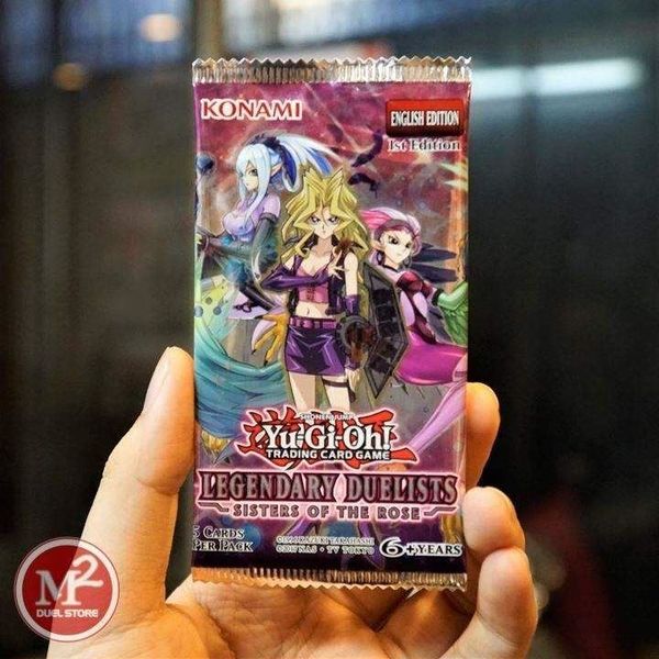 Hộp thẻ bài Yugioh Legendary Duelists: Sisters of the Rose Booster Box - LED4 Chính hãng Konami