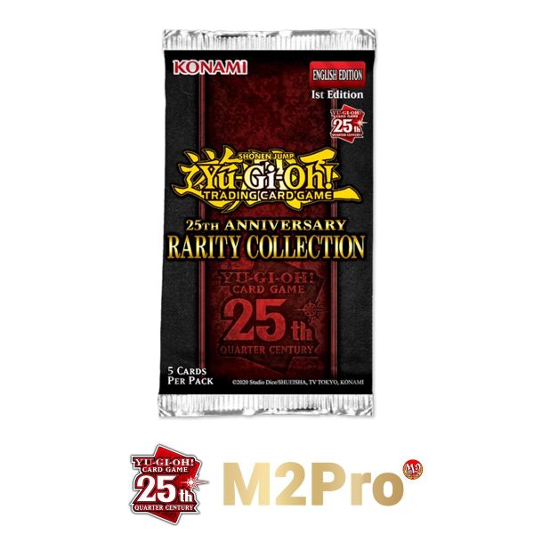 Gói thẻ bài Yugioh 25th Anniversary Rarity Collection Booster Pack - RA01- Chính hãng Konami