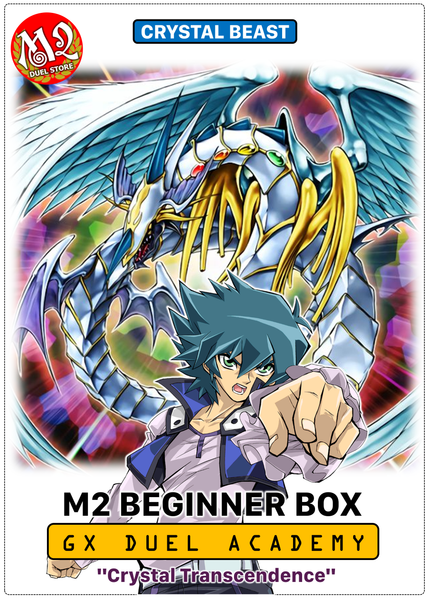 Hộp thẻ bài Yugioh M2 Beginner Deck SGX1 Crystal Transcendence - SPEED DUEL - Chính hãng M2 DUEL Store