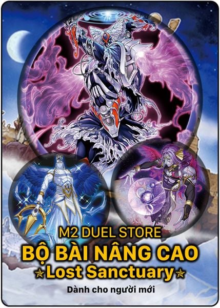 Hộp thẻ bài Yugioh THE AGENT - LOST SANCTUARY - Structure Deck - Chính hãng M2 DUEL Store