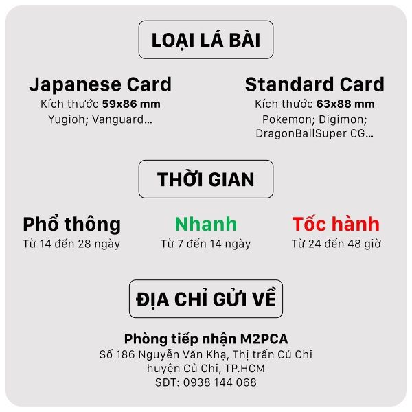 Gói Tiêu chuẩn - Dịch vụ thẩm định và cấp chứng nhận M2 Professional Card Authenticator - M2PCA