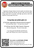 Hộp thẻ bài Yugioh Legendary Dimensional Dragons Deck - Legendary Dragon Decks LEDD C - Chính hãng M2 DUEL Store
