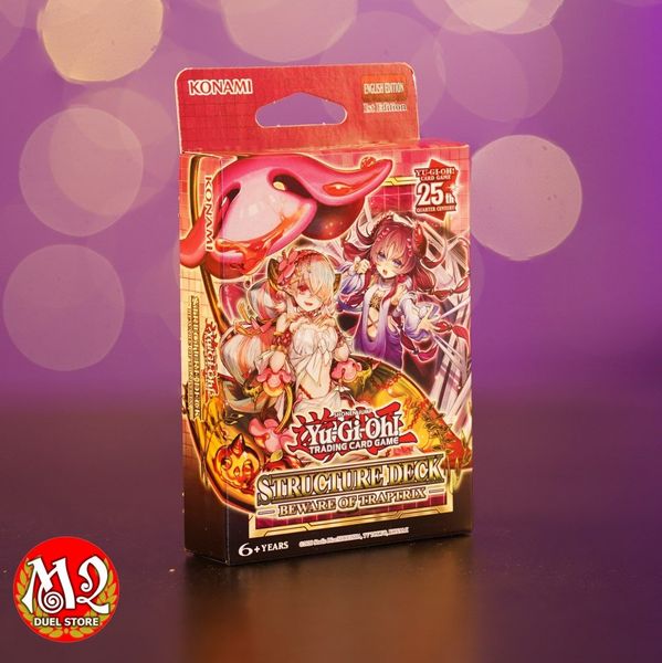 Hộp thẻ bài Yugioh Beware of Traptrix Structure Deck - SDBT Chính hãng Konami