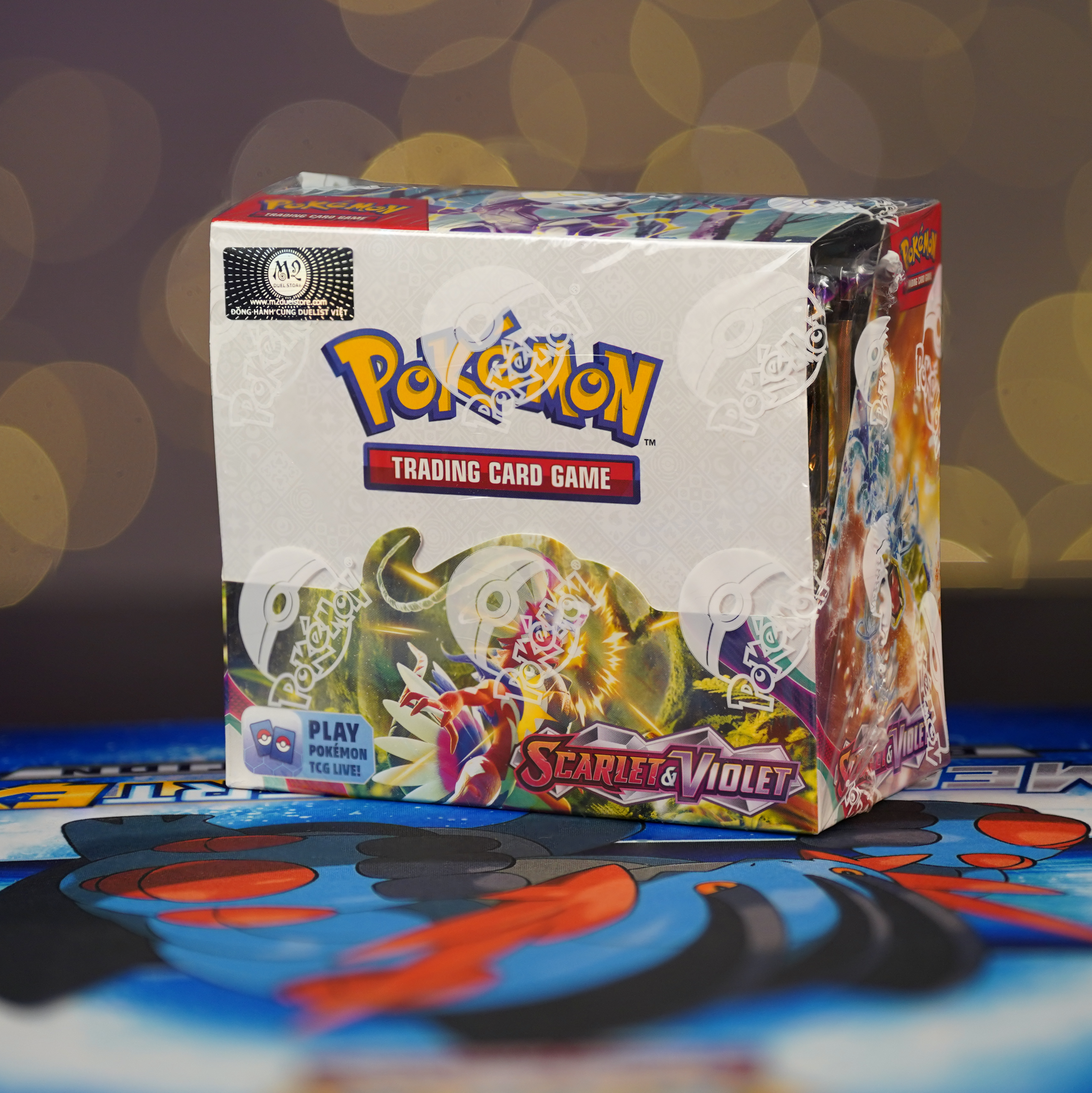 Hộp thẻ bài Pokemon Scarlet & Violet ORIGINAL Booster Box - Chính hãng - M2 DUEL Store