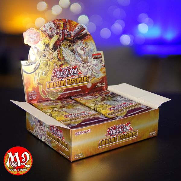 Hộp thẻ bài Yugioh Amazing Defenders Booster Box - AMDE Chính hãng Konami