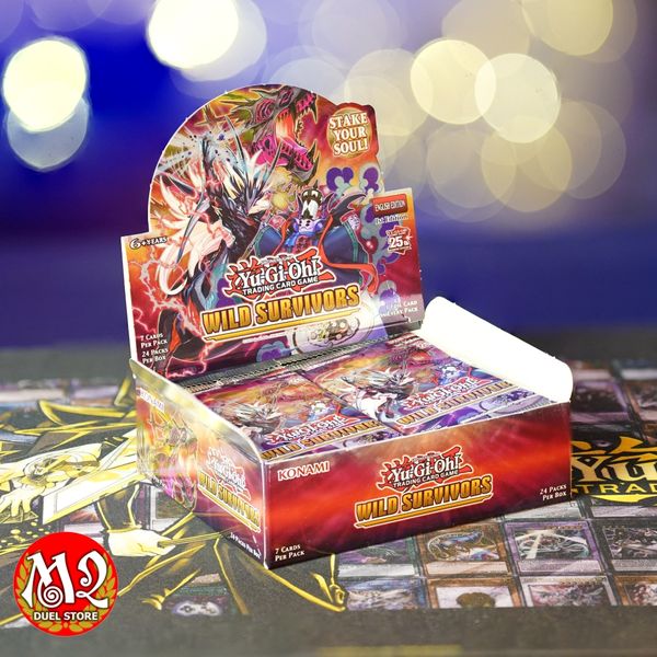 Hộp Thẻ Bài Yugioh Wild Survivors Booster Box - WISU Chính Hãng Konami