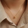  DOUBLE HOOP NECKLACE 