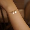  MINI DISC & MINI HEART ROSIE BRACELET 