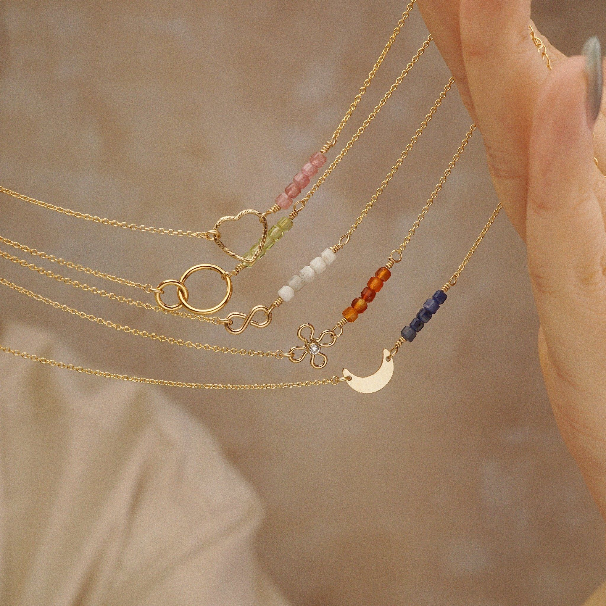  CRESCENT LAPIS BRACELET 