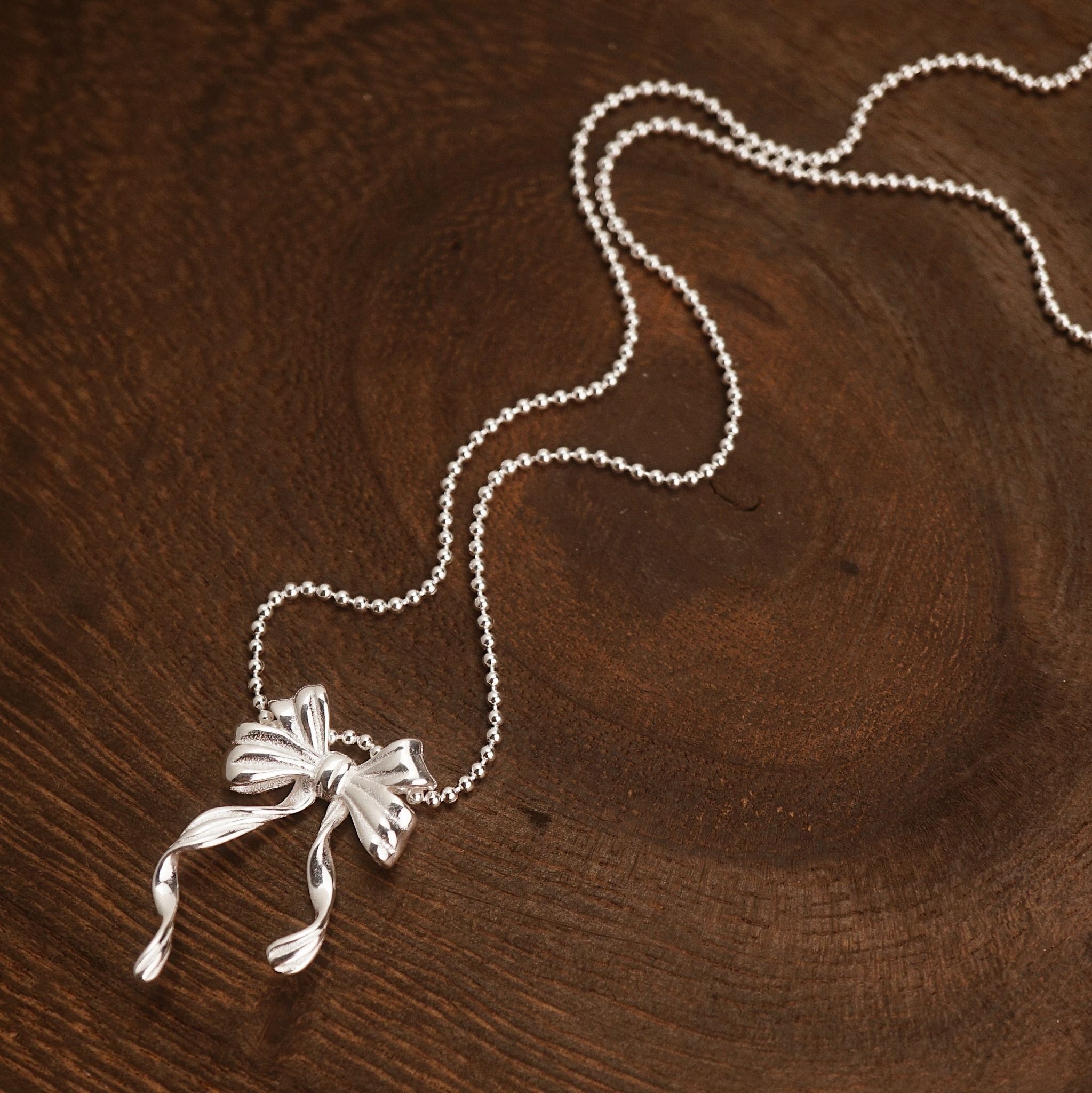  TIE DISCO BEADED NECKLACE (S) 