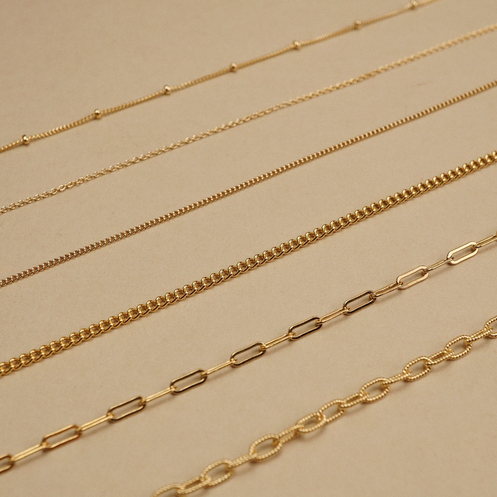  RECTANGLE CHAIN BRACELET 