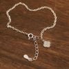  DAISY CLOVER LEAF TWIST SERPENTINE CHAIN BRACELET (S) 