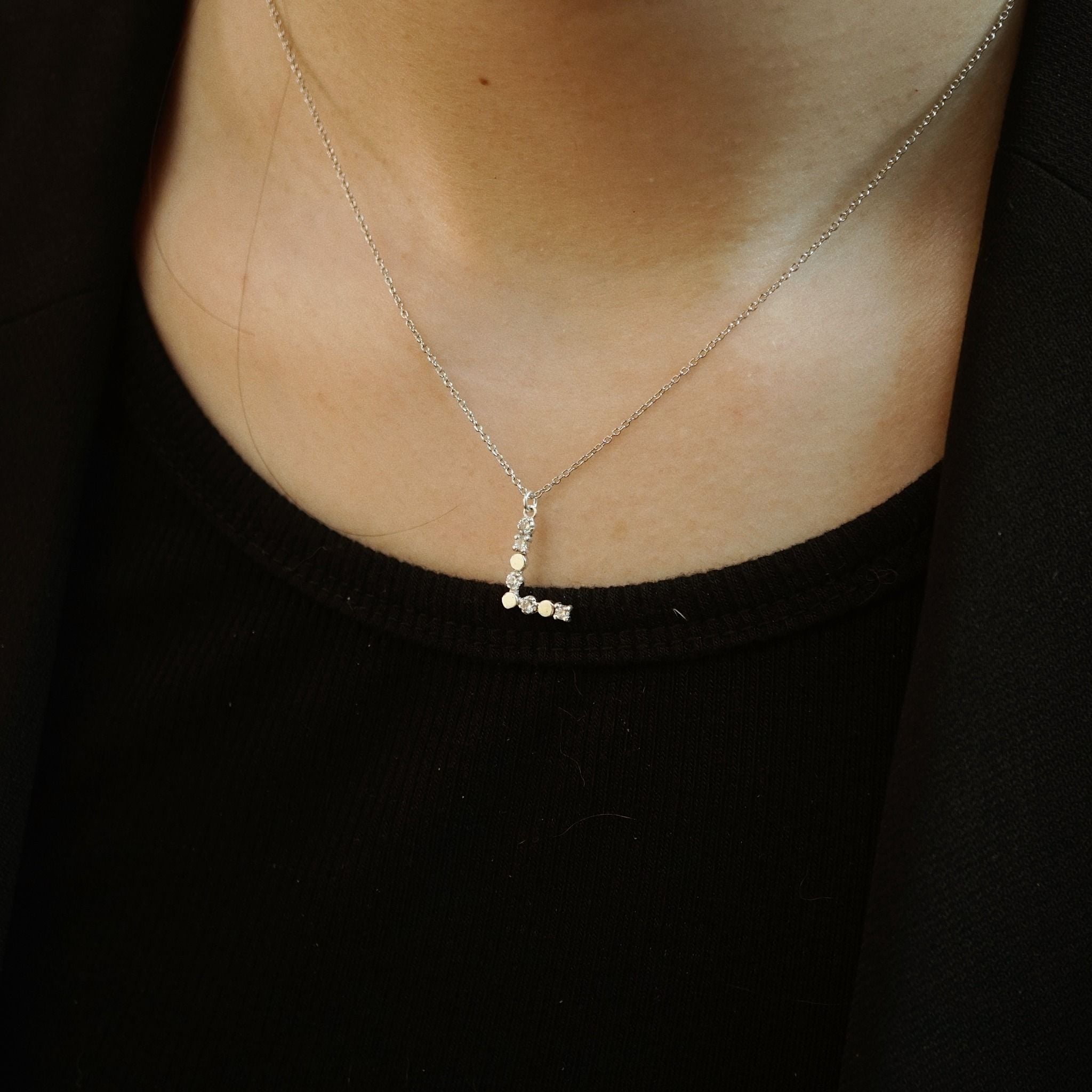  COLOR LETTER NECKLACE (S) 