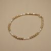  RICE SHAPE PEARL BEADED NUGGET BRACELET 