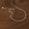  PAVE BAR MINI VENETIAN BOX CHAIN BRACELET (S) 