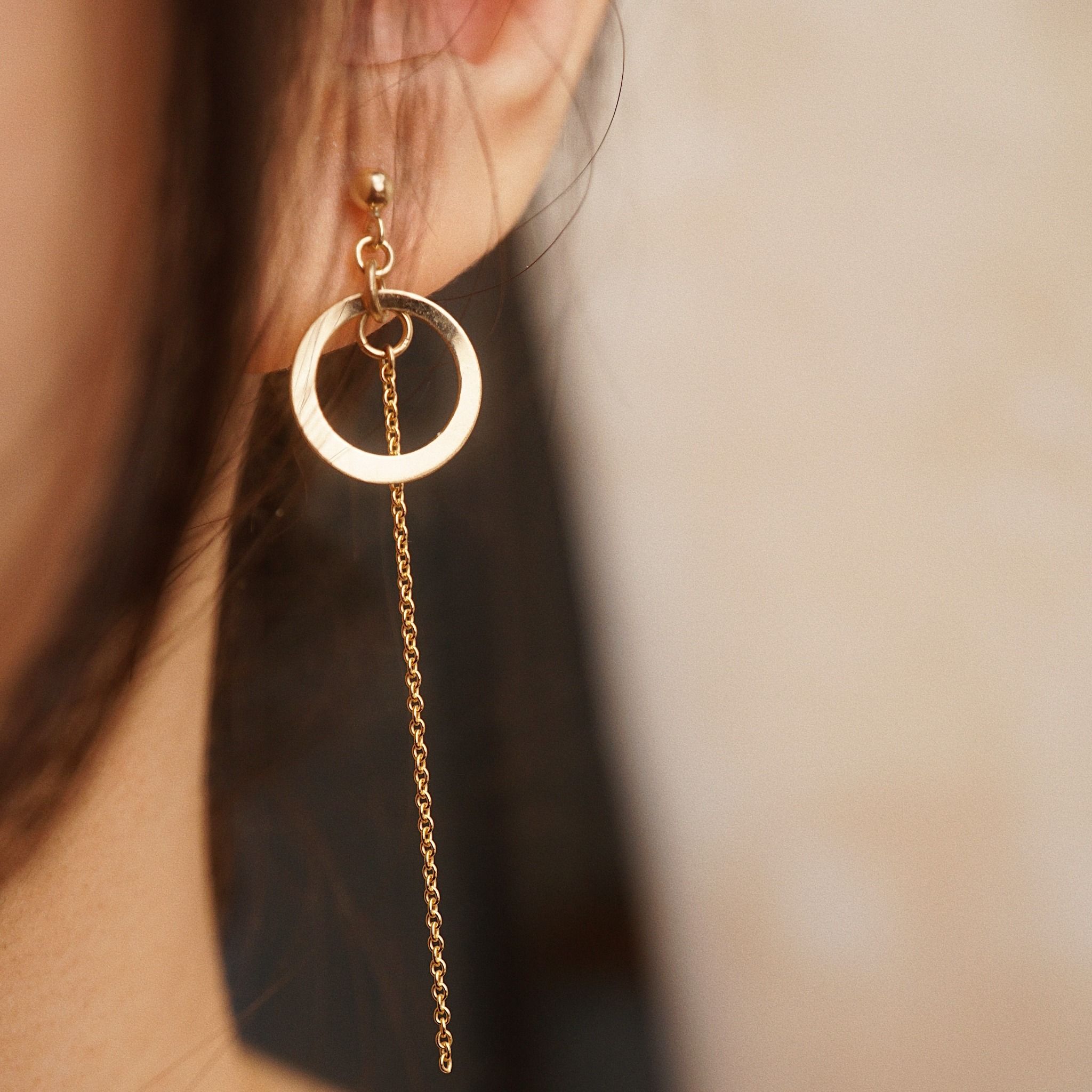  FULFILLMENT CHAIN DROP EARRINGS 